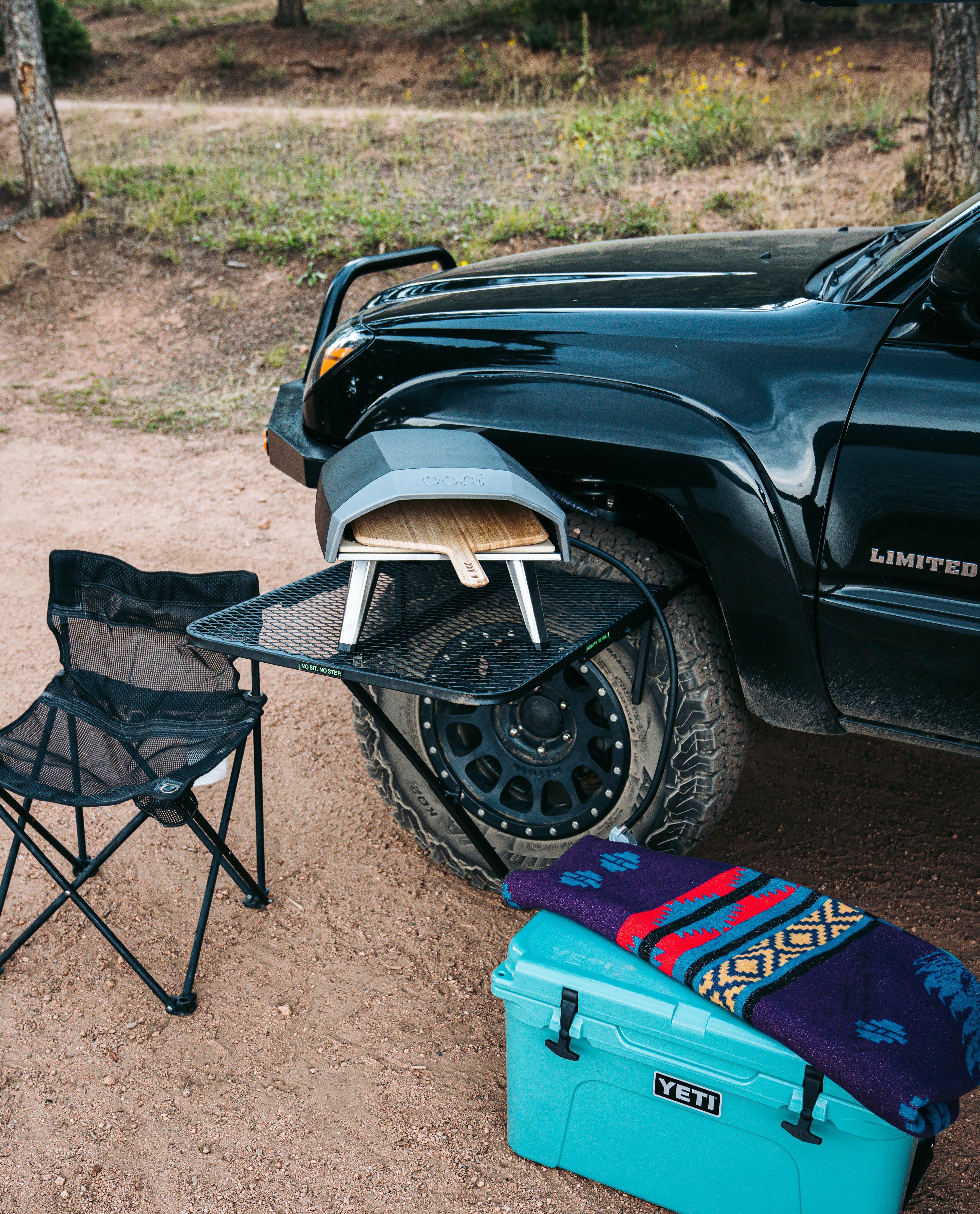 Tailgater deals tire table